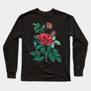 Red Rose Long Sleeve T-Shirt